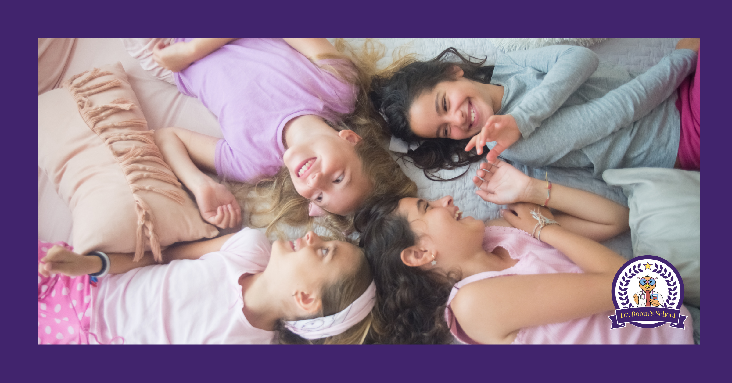 Kids at a sleepover