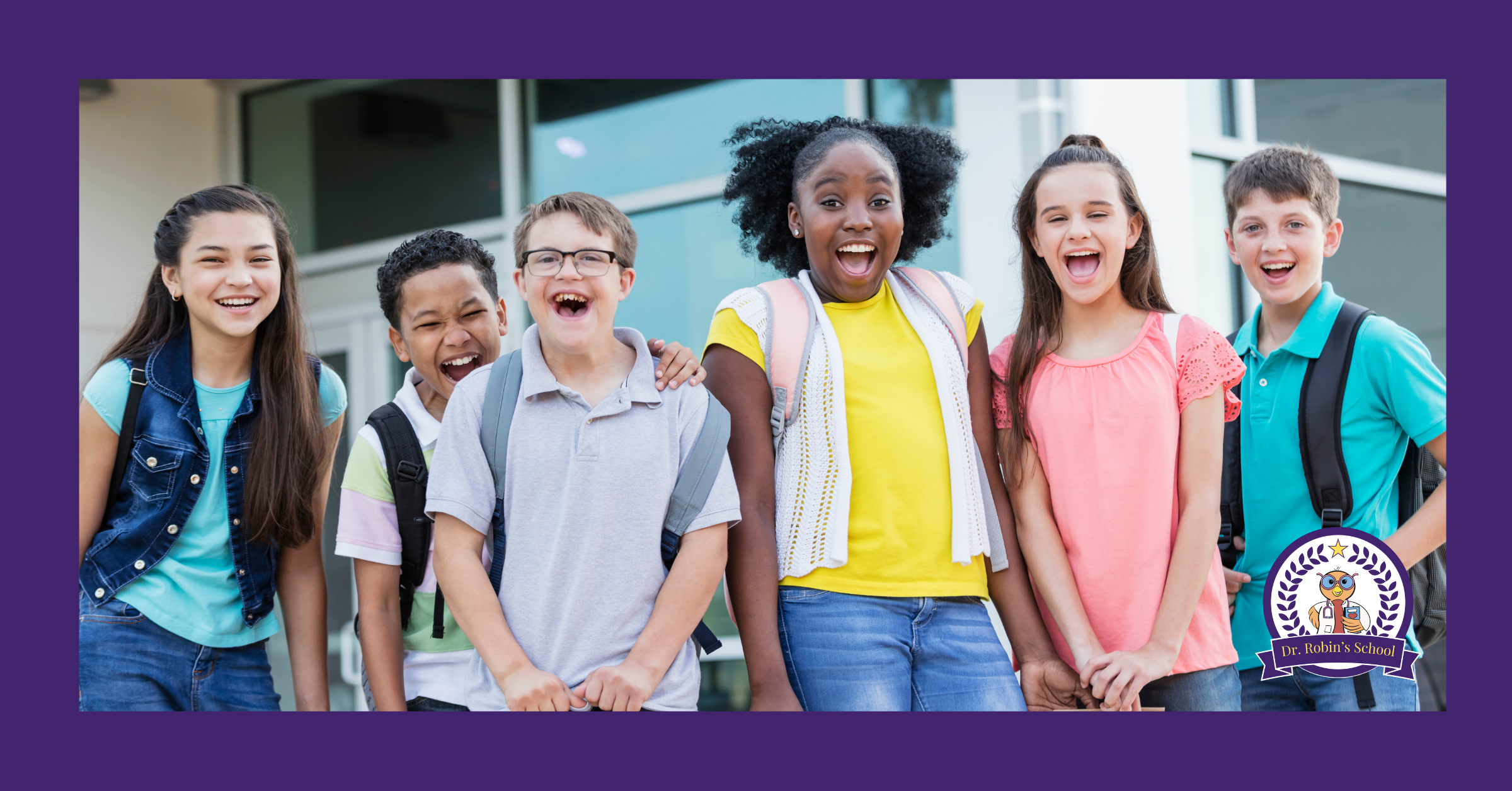 Group of happy middle school kids whose parents have learned Tips for Meaningful Conversations with Middle Schoolers